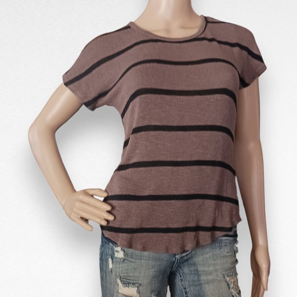 Striped Knit Top